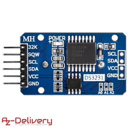 Real Time Clock RTC DS3231 I2C real-time clock compatible with Arduino and Raspberry Pi