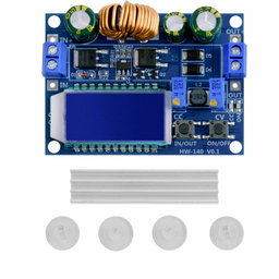 HW-140 DC-DC Buck Boost Converter Step Up/Down, LCD display, 3A 5.5V-30V for 0.5V-30V compatible with Arduino