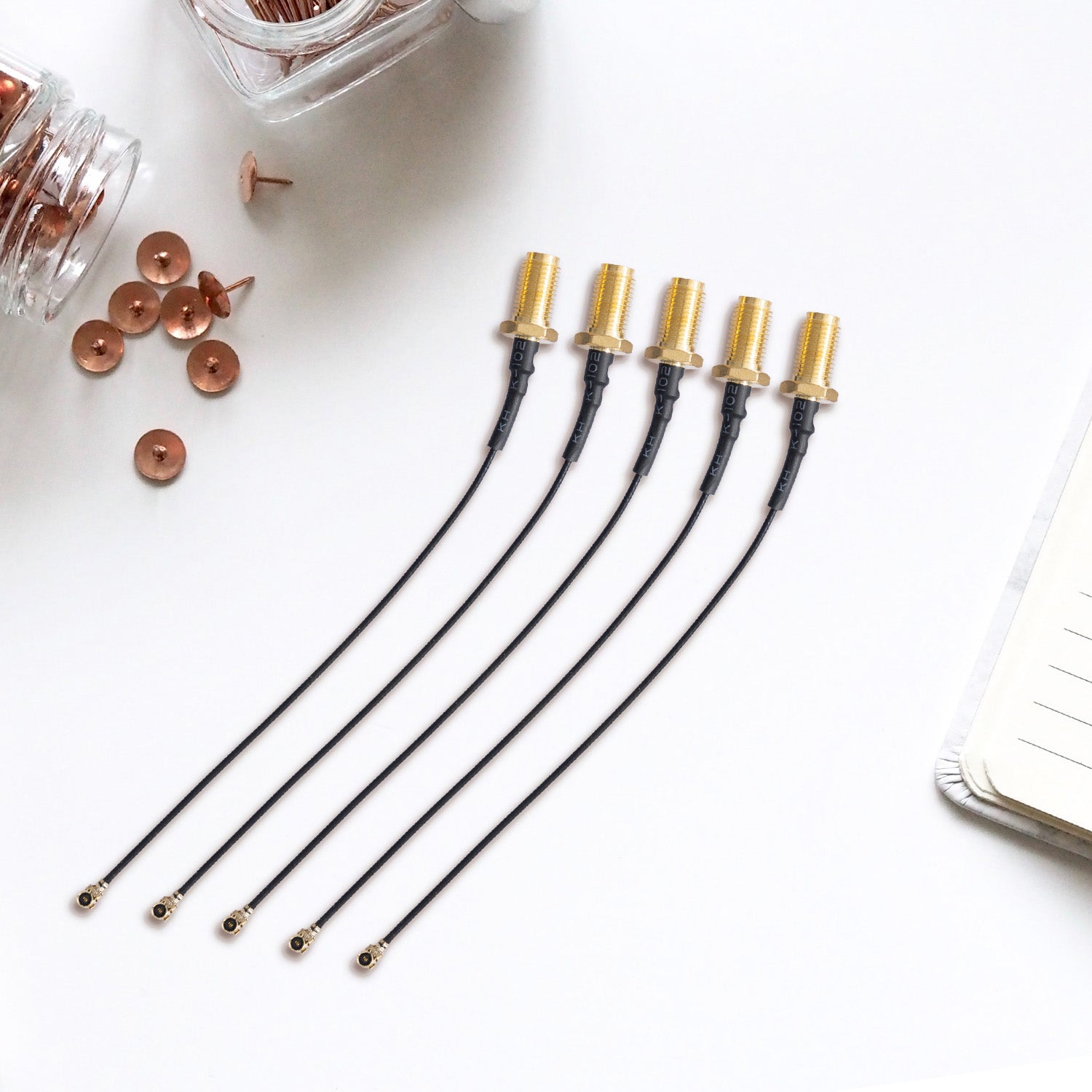 IPEX to SMA pigtail coaxial cable, SMA female to UFL/u.FL/IPX/IPEX, RF coaxial adapter pigtail cable_1