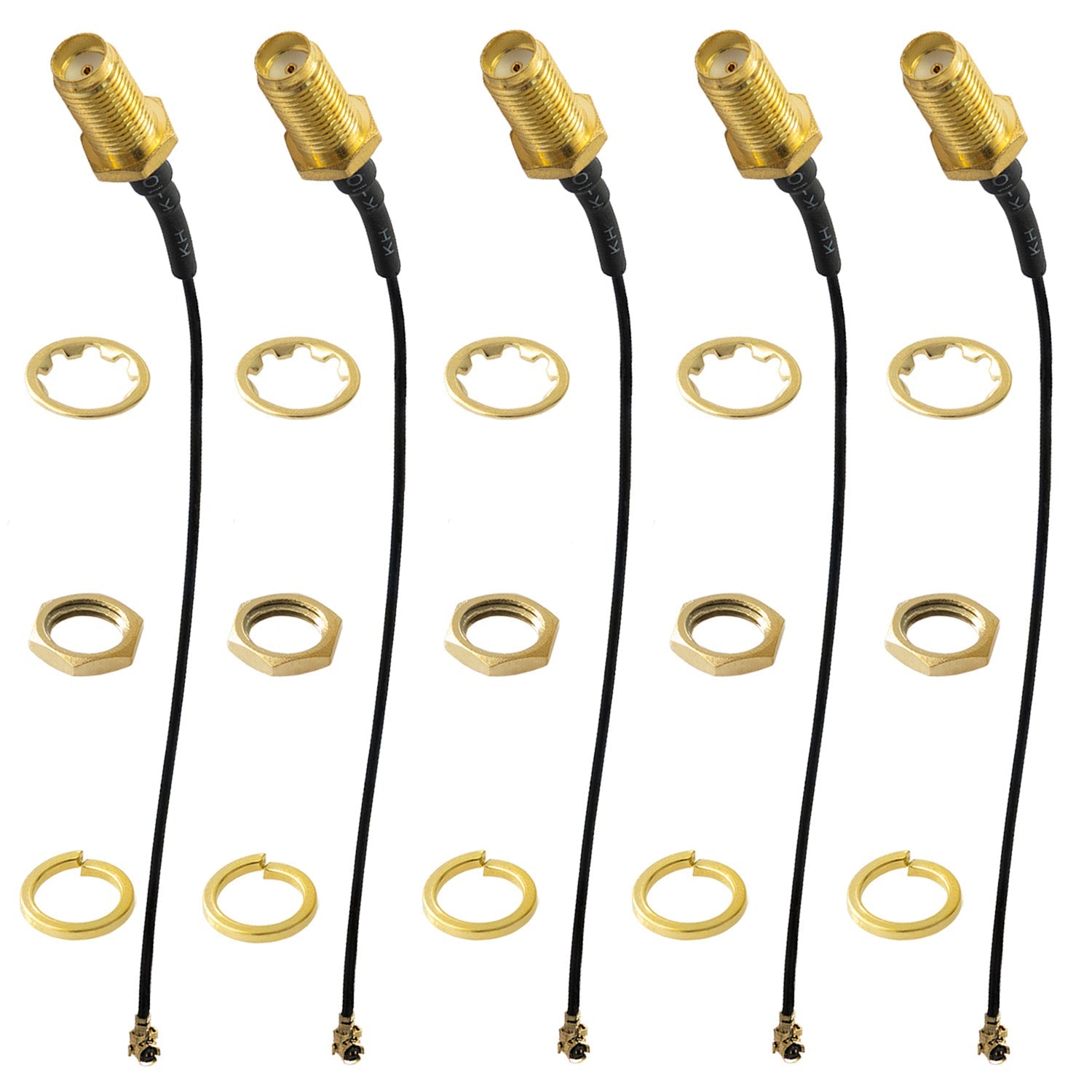 IPEX to SMA pigtail coaxial cable, SMA female to UFL/u.FL/IPX/IPEX, RF coaxial adapter pigtail cable_0