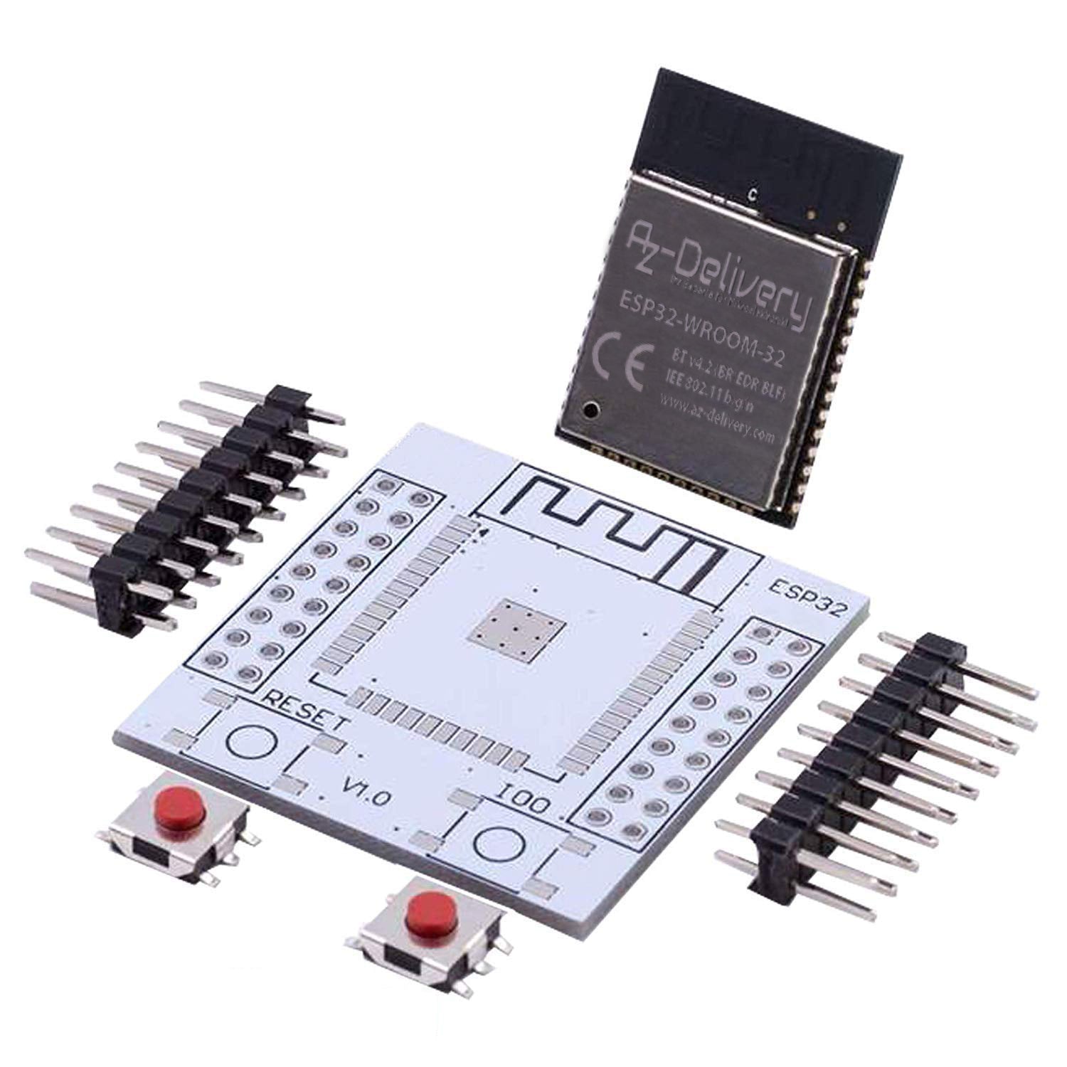 ESP32 WLAN WIFI module with free adapter plate for Raspberry Pi and microcontroller_0