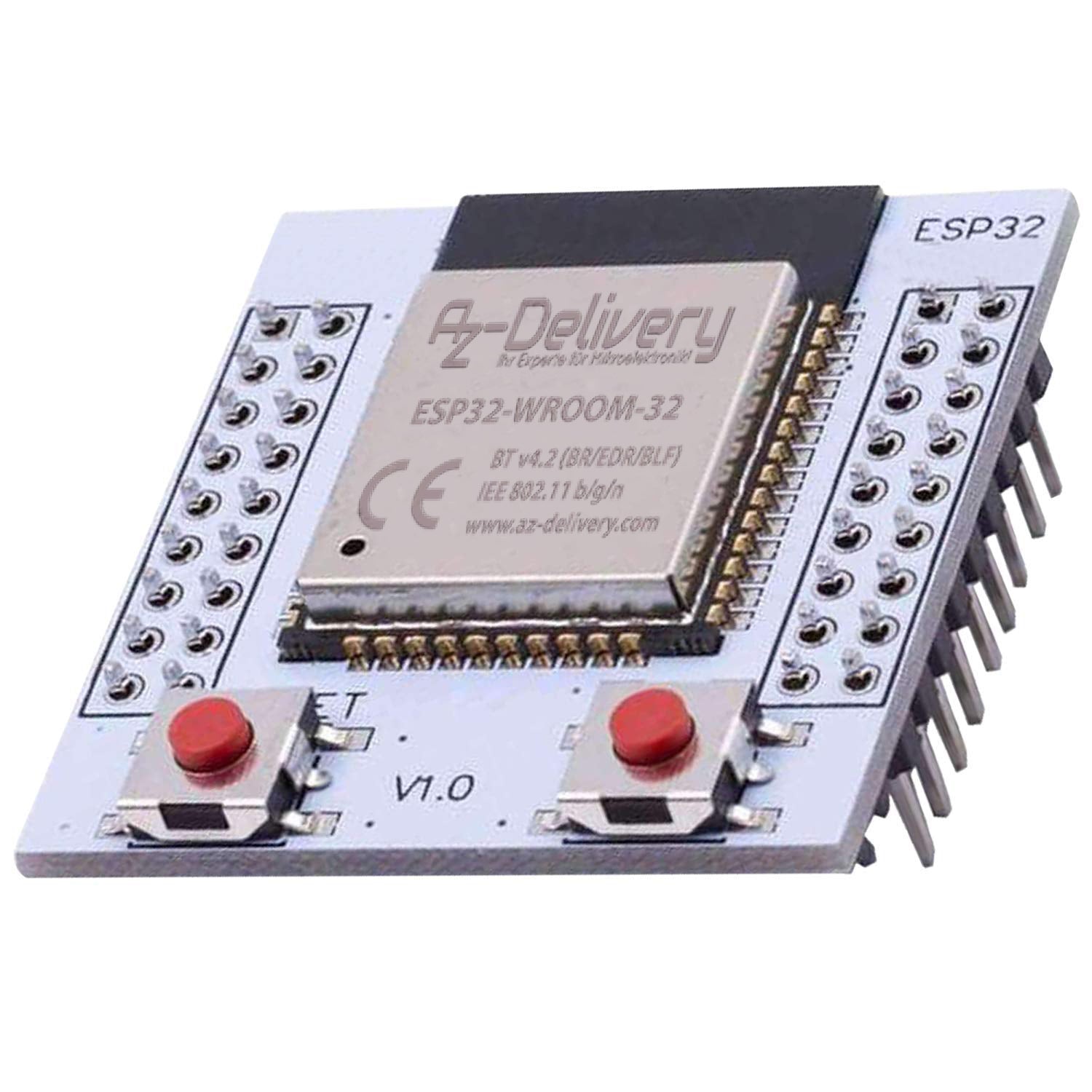 ESP32 WLAN WIFI module with free adapter plate for Raspberry Pi and microcontroller_1