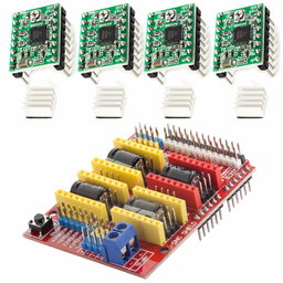 CNC Shield V3 Development Board for A4988 drivers Stepper for 3D printer compatible with Arduino