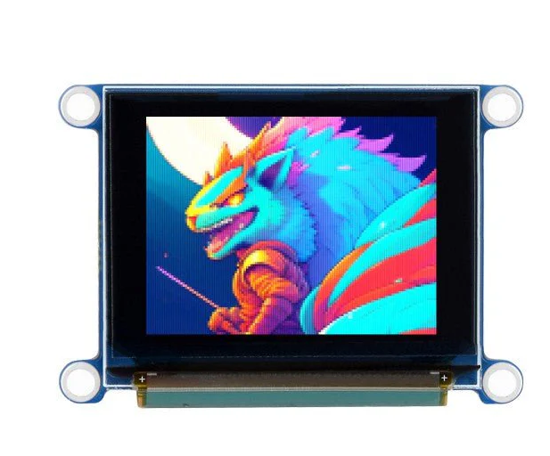 Waveshare - 1,27 " Display RGB Oled Module_0