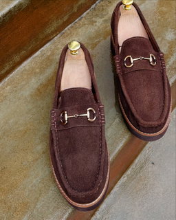 Men’s Casual Horse-bit Loafers 