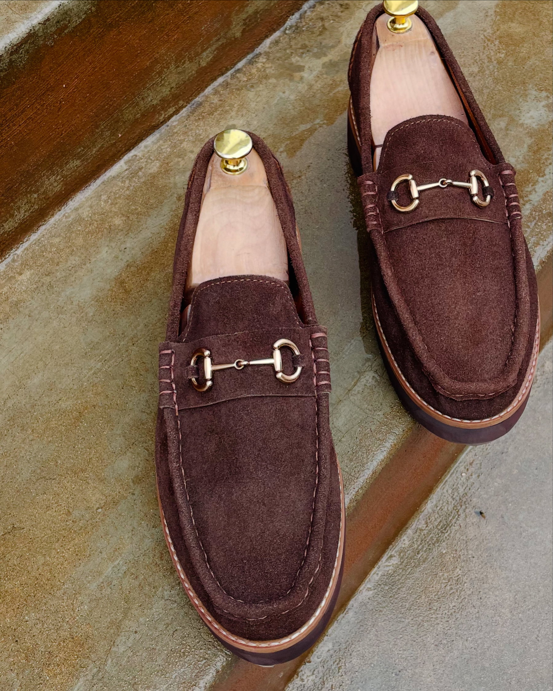 Men’s Casual Horse-bit Loafers _5