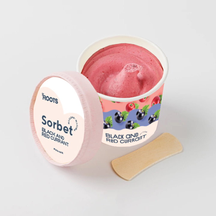 Roots Black & Red Currant Sorbet 75g