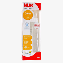 Biberon en verre Nuk