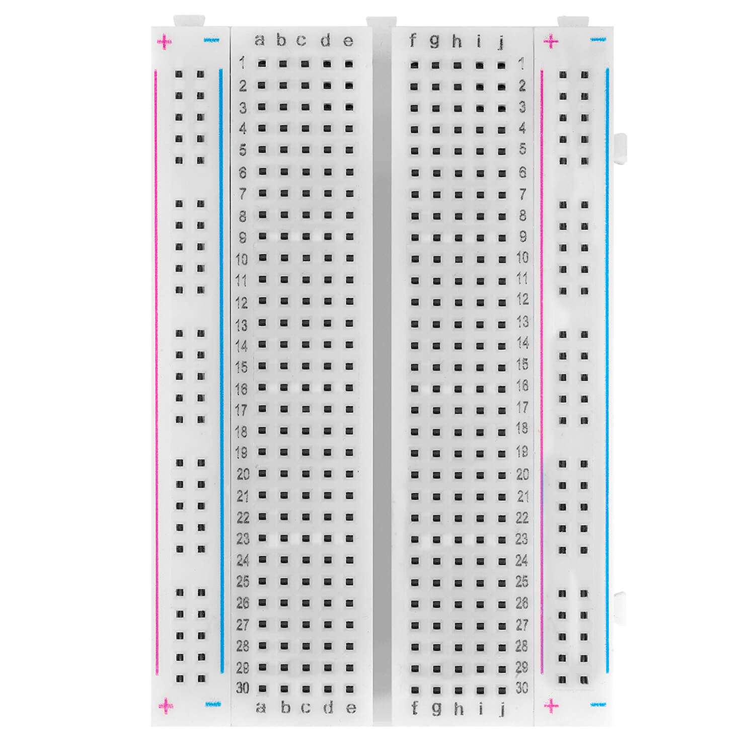 Mini Breadboard 400 PIN with 4 power rails for jumper cable_1
