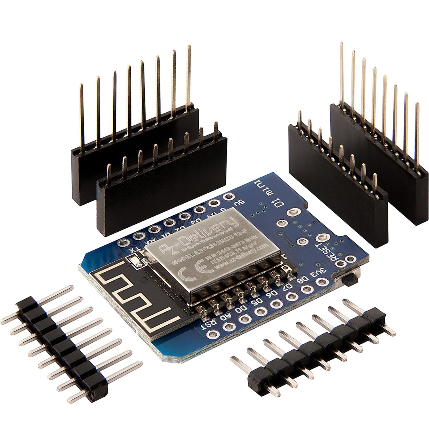 D1 Mini NodeMcu with ESP8266-12F WLAN module compatible with Arduino_1