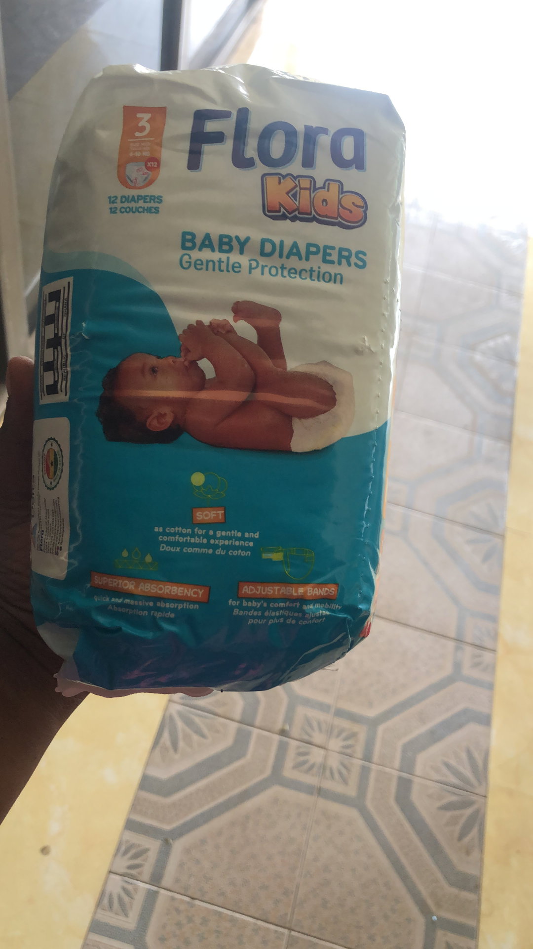 Flora Diaper (Large)
