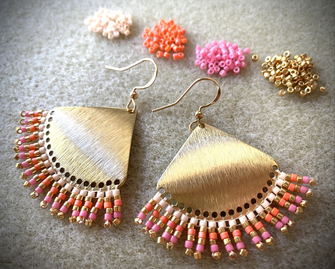 Gold Sunray Earrings - Summer Days