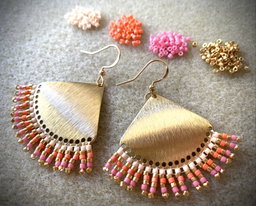 Gold Sunray Earrings - Summer Days