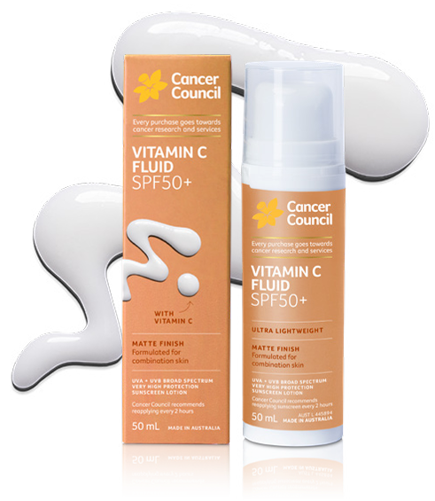 CANCER COUNCIL Vitamin C Fluid SPF50+ 50ml_0
