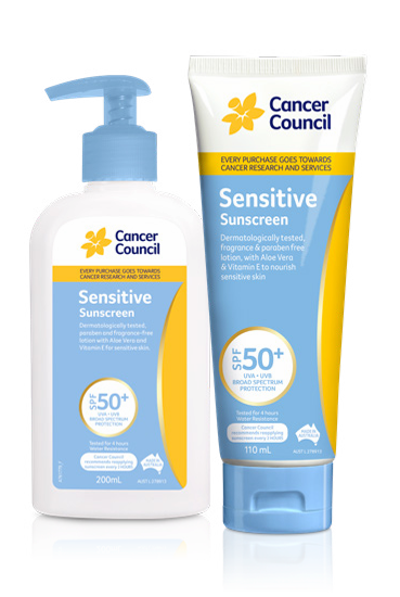 CANCER COUNCIL Sensitive 50+ 110ml_0