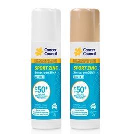 CANCER COUNCIL Sport Zinc Stick Sunscreen 50+ 