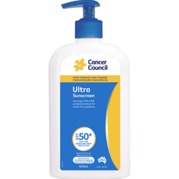 CANCER COUNCIL Ultra Sunscreen 50+ 500ml