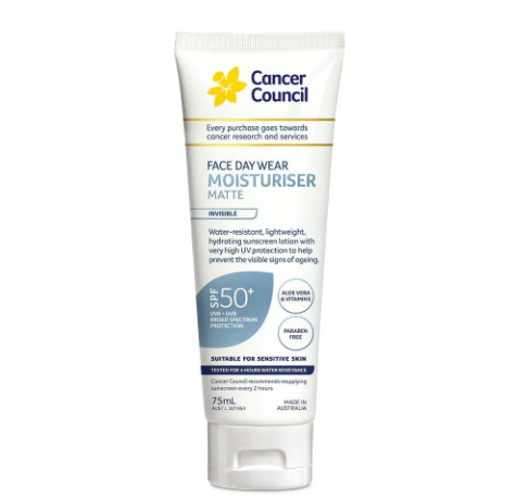 CANCER COUNCIL Daywear 50+ (Face/Body - Water Resistant) 150ml