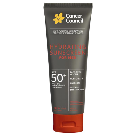 CANCER COUNCIL Hydrating Men 50+ 100ml