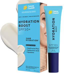 CANCER COUNCIL Hydratation Boost SPF50+ 50ml