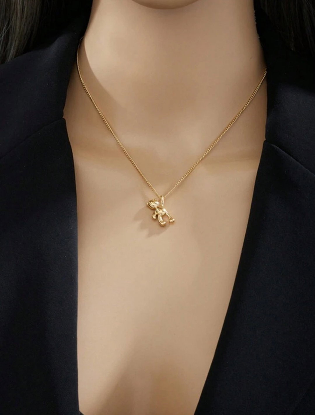 Collar Osito Colgante