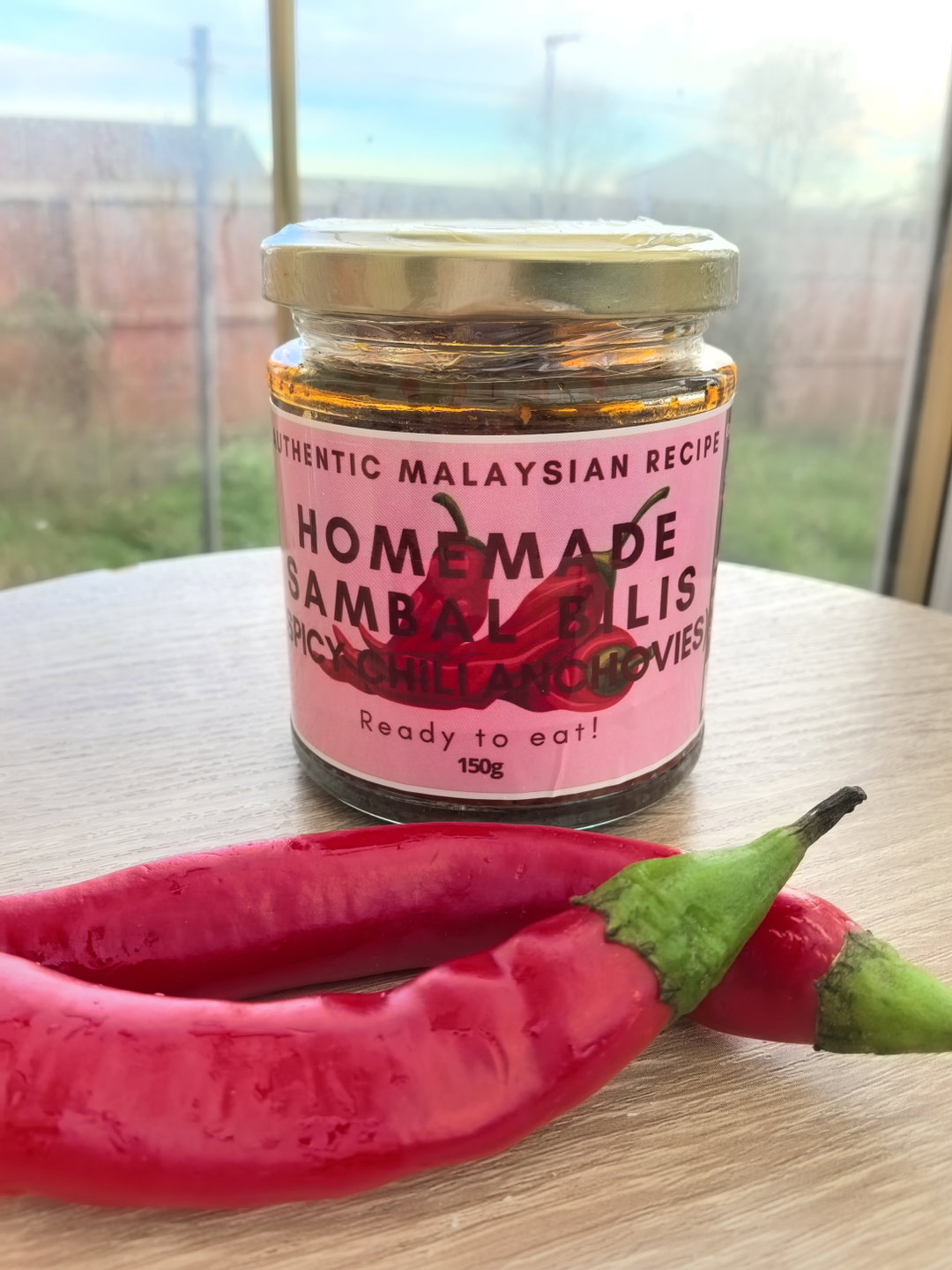Homemade Sambal Anchovies 150g