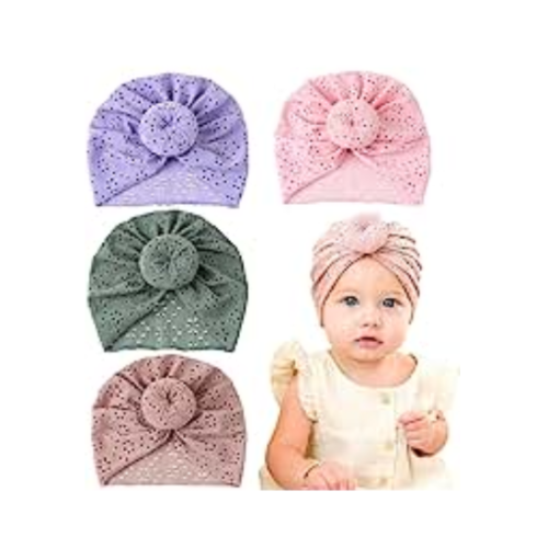 Bonnet turban fille