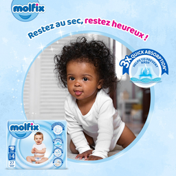 Couche molfix taille 4
