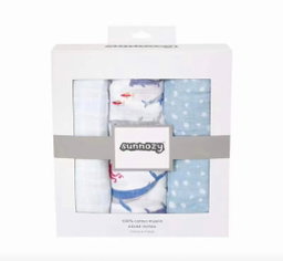 Pack 3 Langes en mousseline