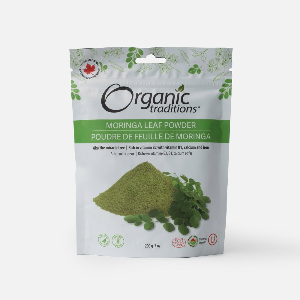 Organic Traditions Moringa Leaf Powder 200g