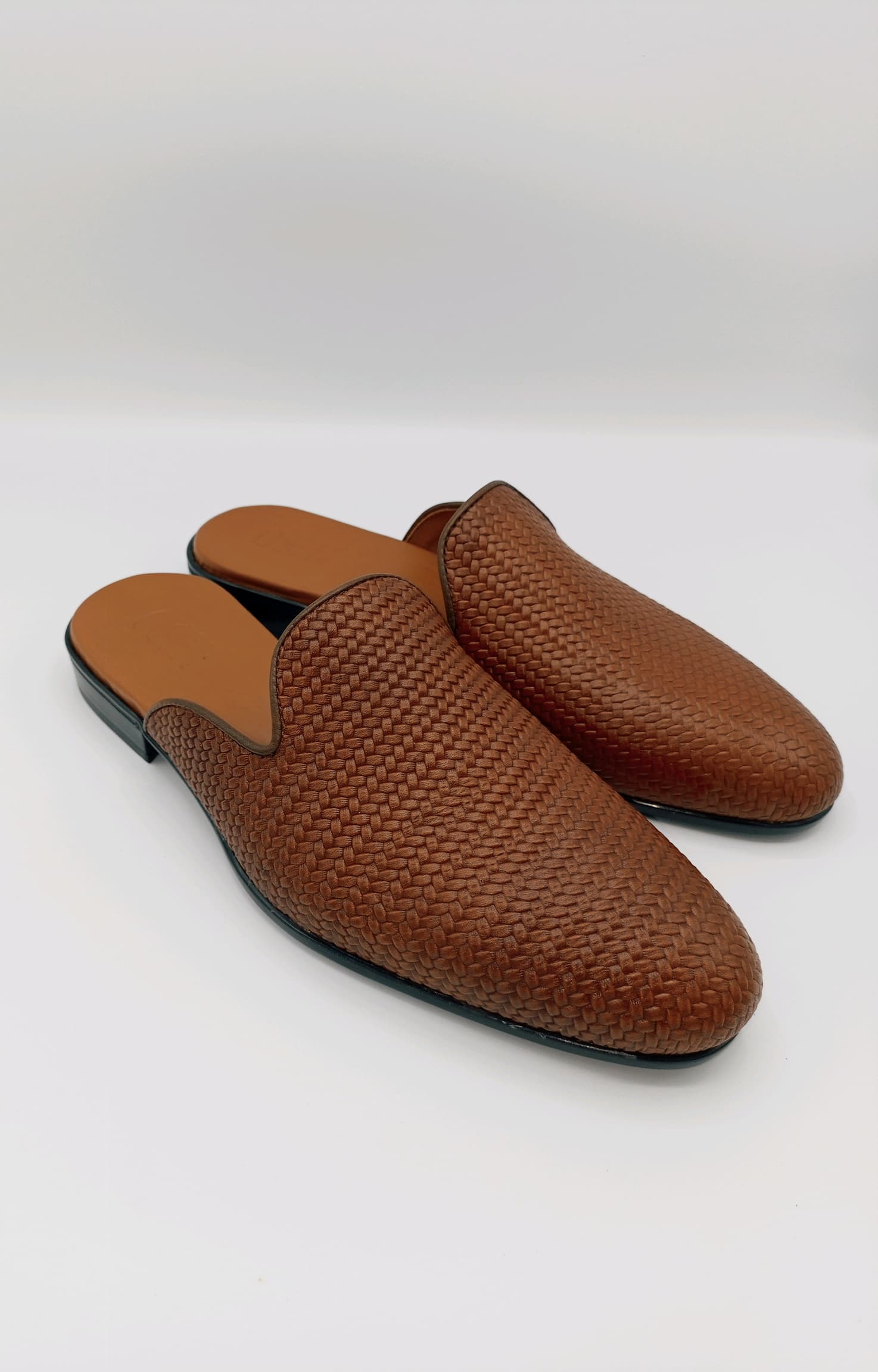 Men's Half Shoe Basket Leather_2