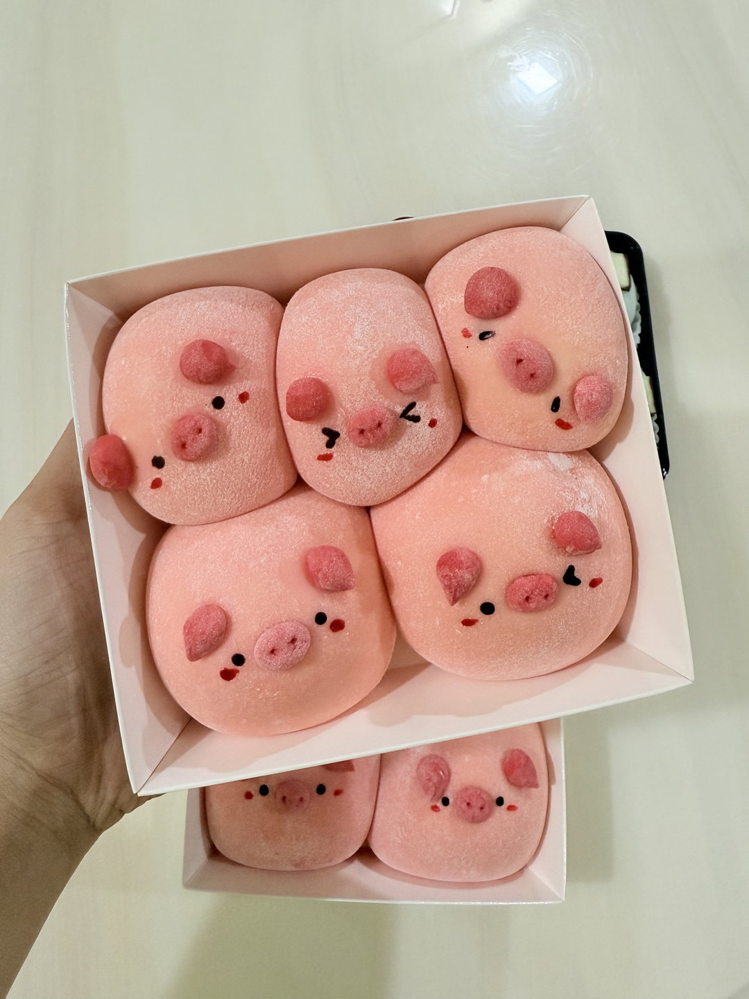 Piglet Snow Ball Mochi 5pcs/box