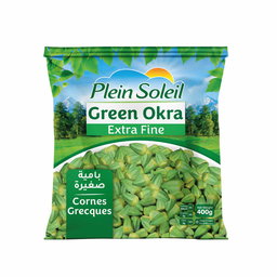 PLEIN SOLEIL GREEN OKRA FROZEN 400G