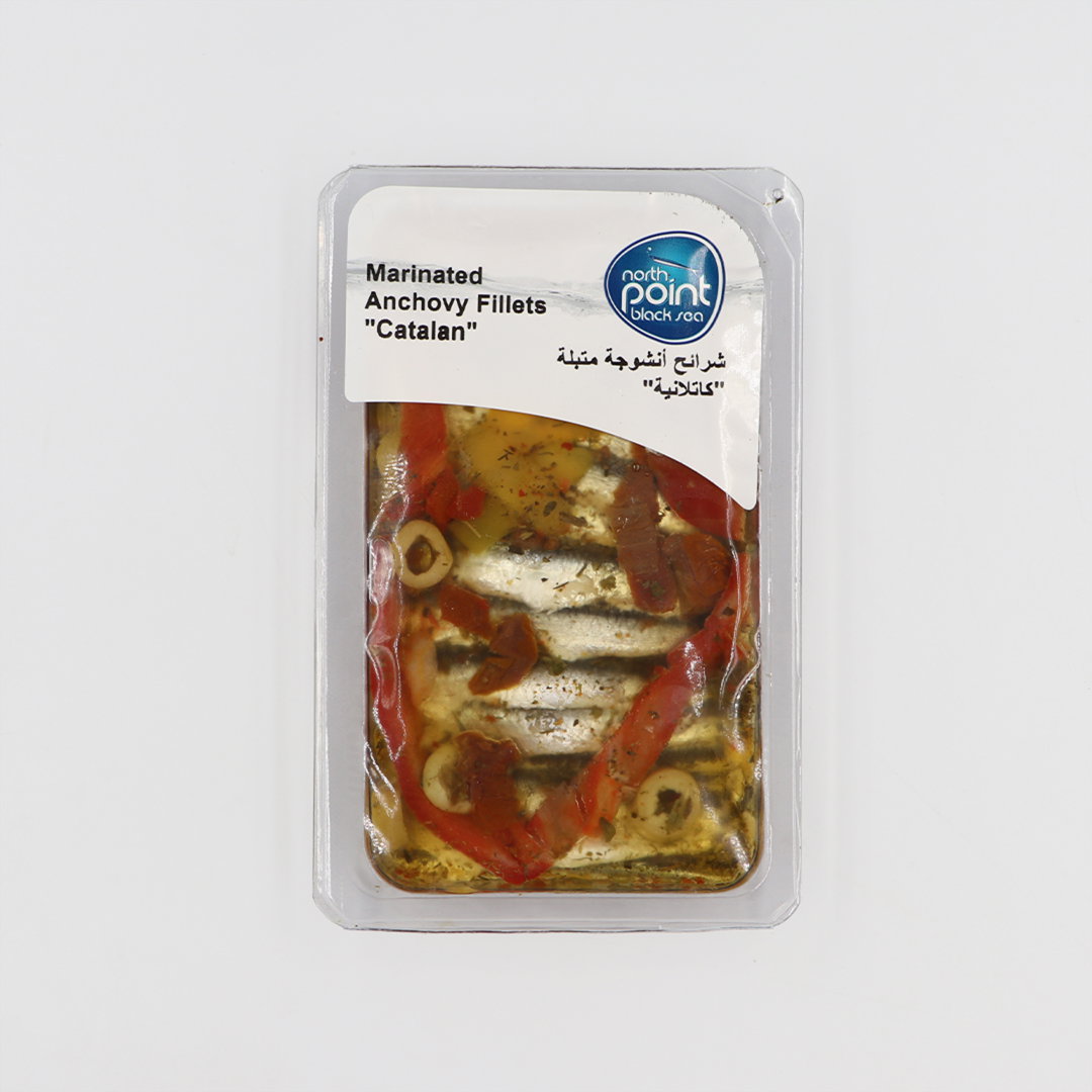Marinated Anchovy Catalan Style