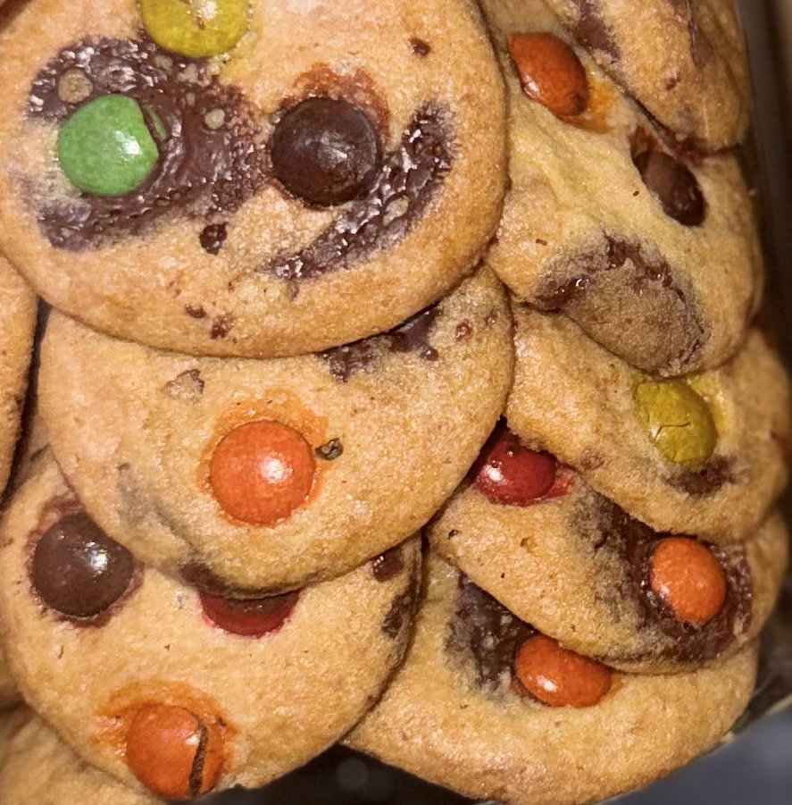 M&M cookies (240g)_0