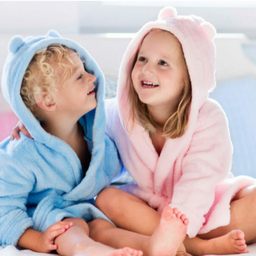 Peignoir baby en velours