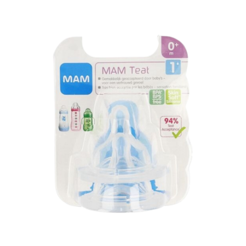 Lot de 2 tétine Mam 0m+â€Ž