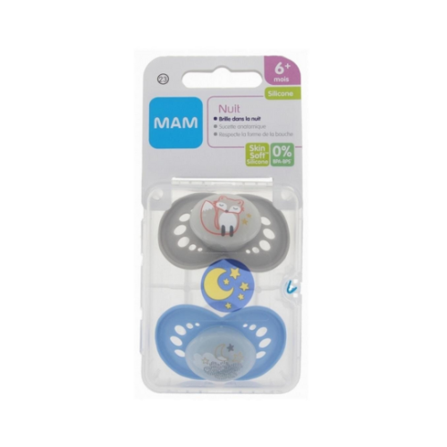 Lot de 2 tétine Mam 6m+