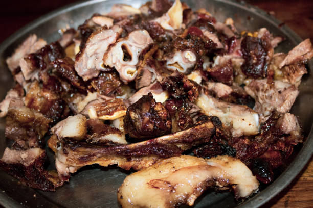 Pan fried goat mchomo _2