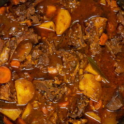 Goat stew 