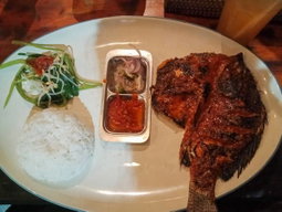 Wet fried Fish
