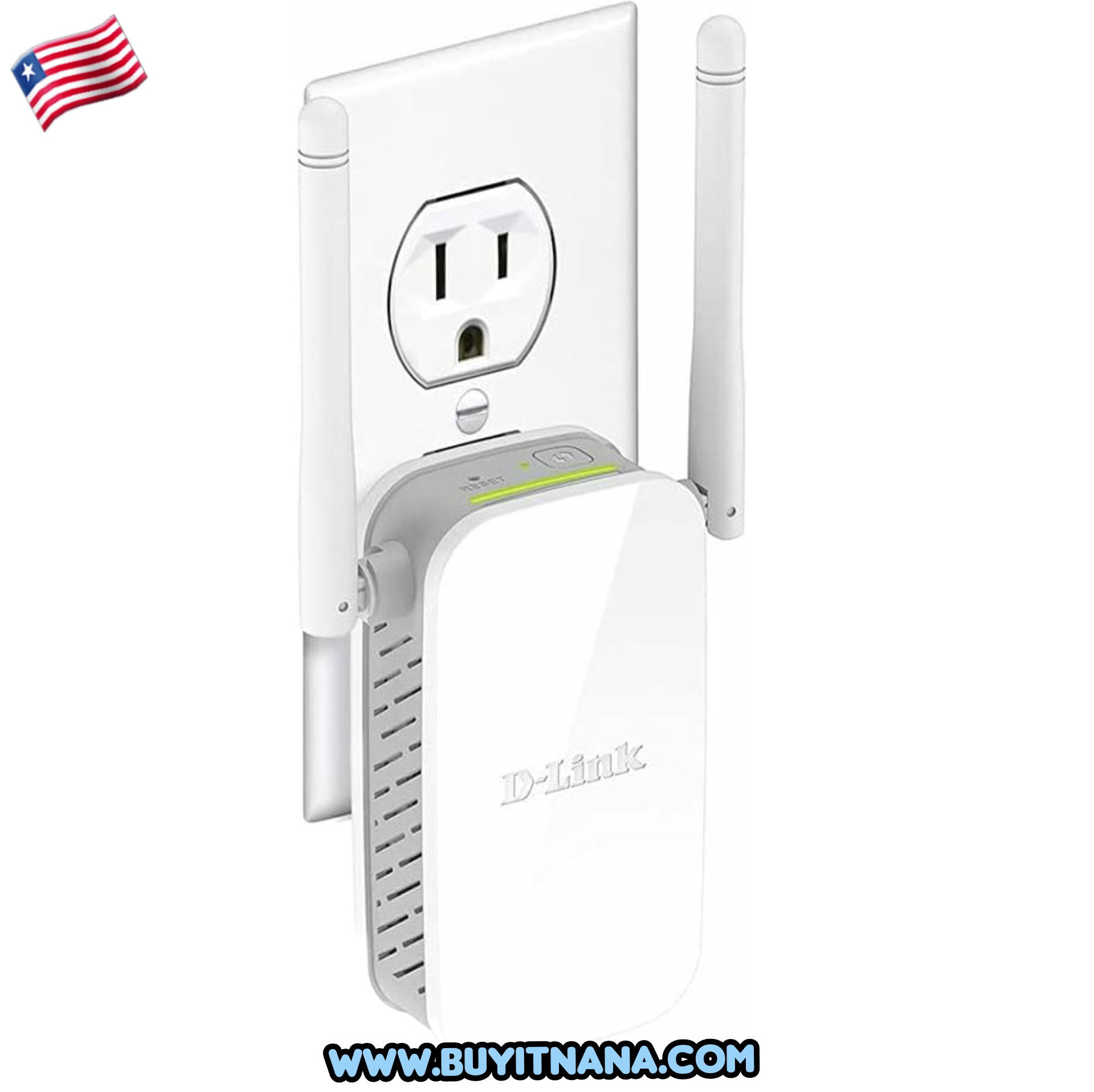 D-Link N300 Mesh Wi-Fi Range Extender- Cover up to 850 sq. ft. - Mesh, Booster, Repeater, Access Point, Extend Wi-Fi in Your Home, Ethernet Port, Easy App Setup, (DAP-1325-US)_0
