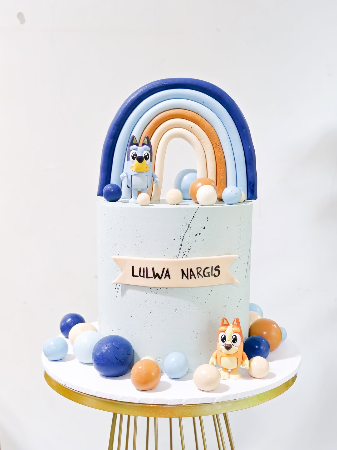 Bluey cake 