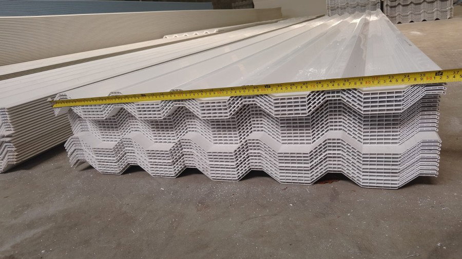 Atap Supreme 870 8mm double layer upvc_8