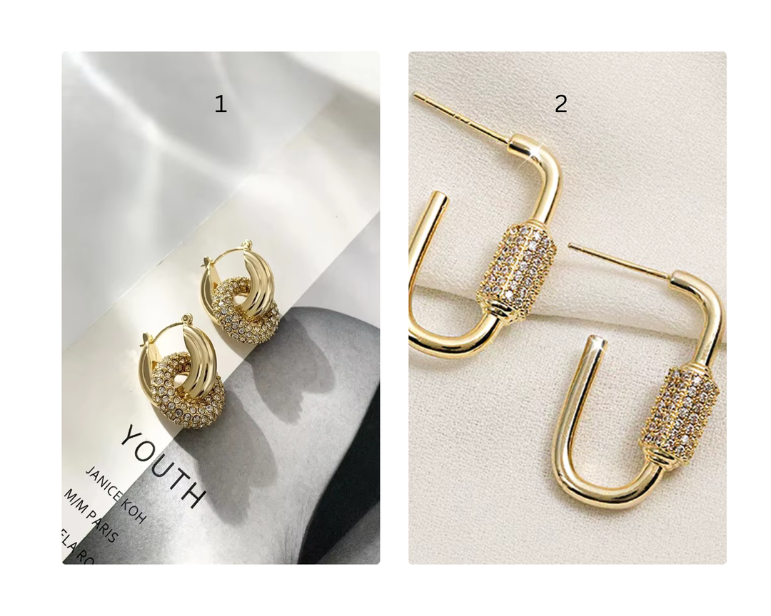 Rhinestone Earrings