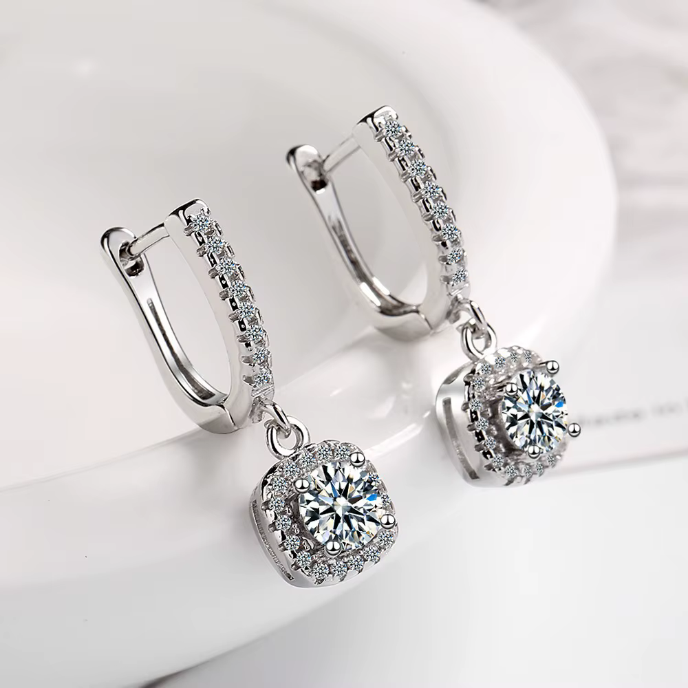Silver Drop Earring_0
