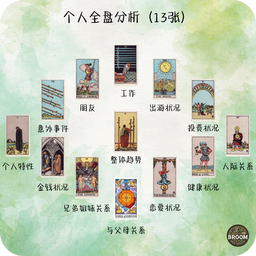 13张牌阵 （幸福12宫）