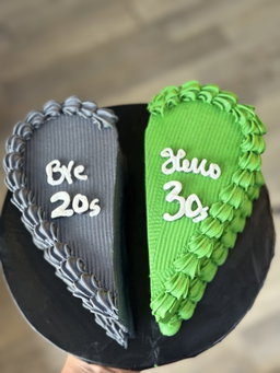 Split Design Cakes