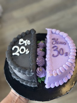 Split Design Cakes