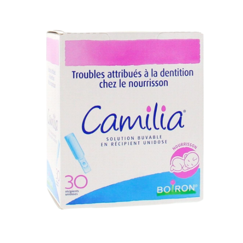 Camilia - Soulagement poussée dentaire